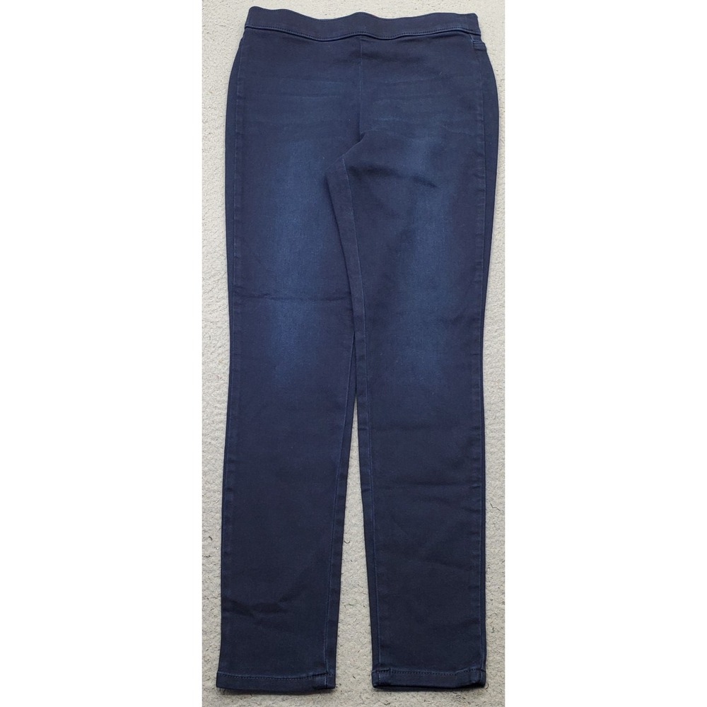 Jennifer Lopez Jegging Jeans Womens 10 Navy Denim Stretch Streetwear Pull-On